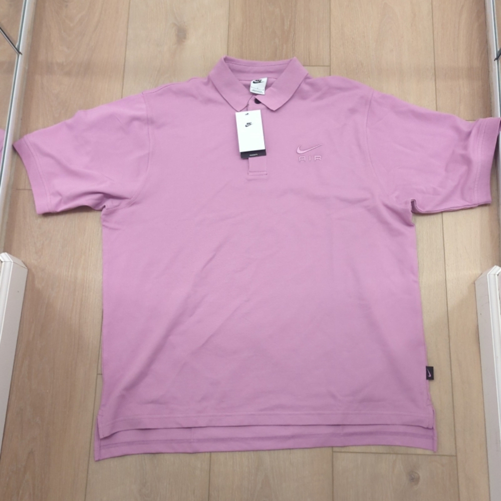 Nike Men's GOLF Polo Shirt in Soft Pink